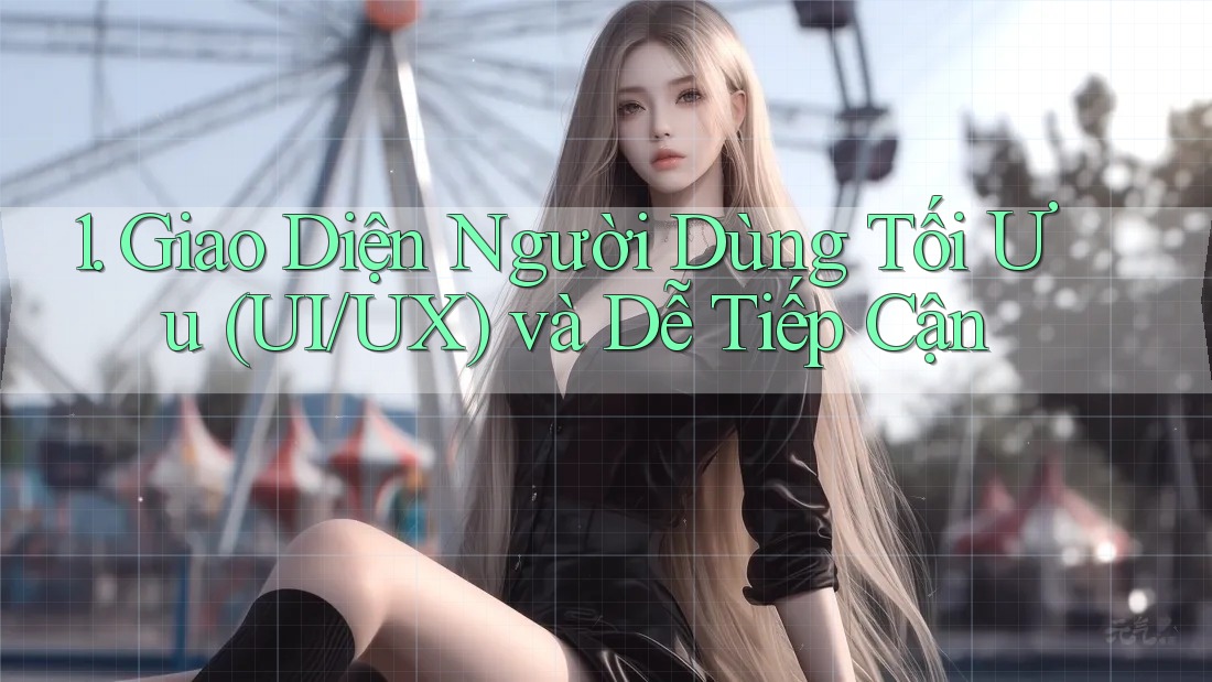 1. Giao Diện Người Dùng Tối Ưu (UI/UX) và Dễ Tiếp Cận