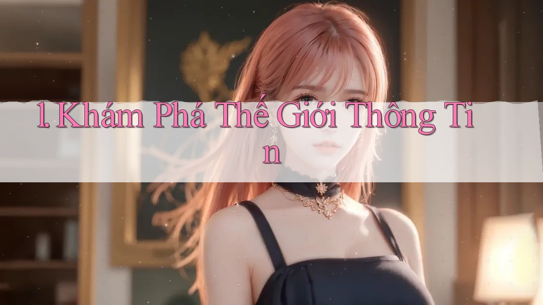 1. Khám Phá Thế Giới Thông Tin 1. Khám Phá Thế Giới Thông Tin