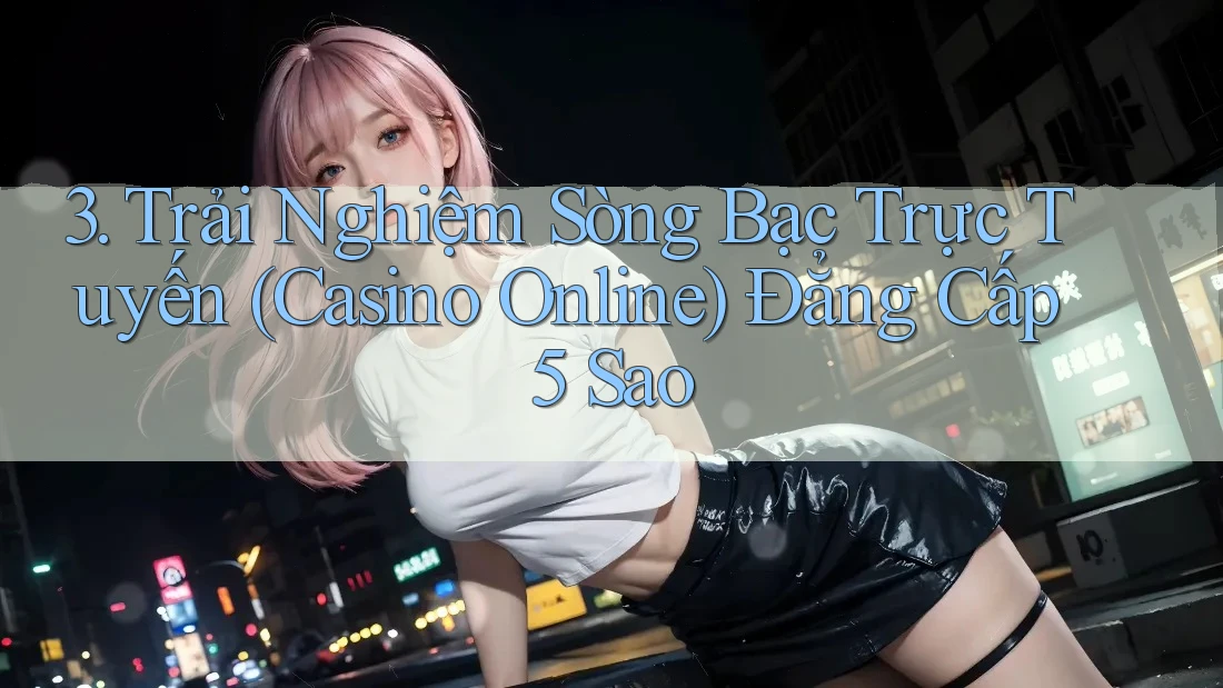 3. Trải Nghiệm Sòng Bạc Trực Tuyến (Casino Online) Đẳng Cấp 5 Sao 3. Trải Nghiệm Sòng Bạc Trực Tuyến (Casino Online) Đẳng Cấp 5 Sao