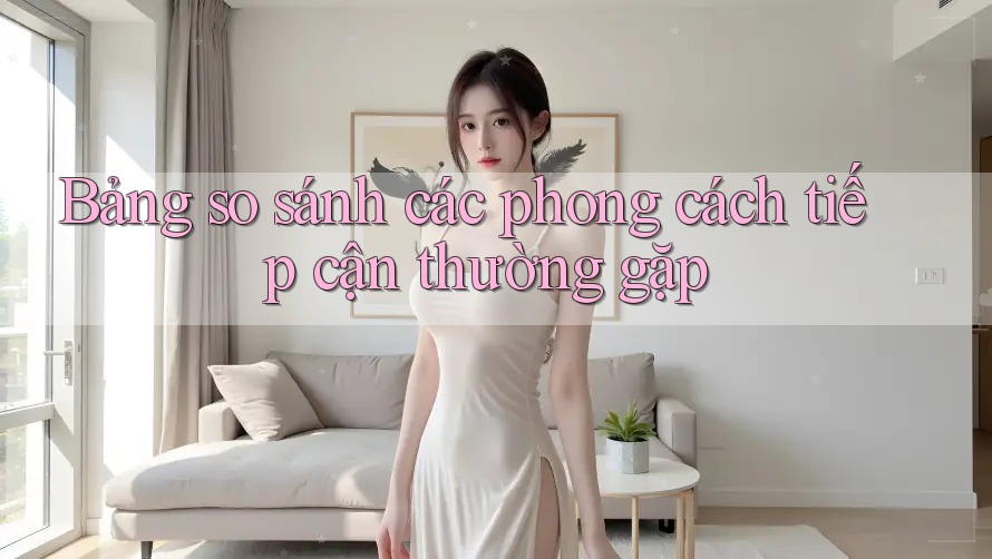 Bảng so sánh các phong cách tiếp cận thường gặp Bảng so sánh các phong cách tiếp cận thường gặp