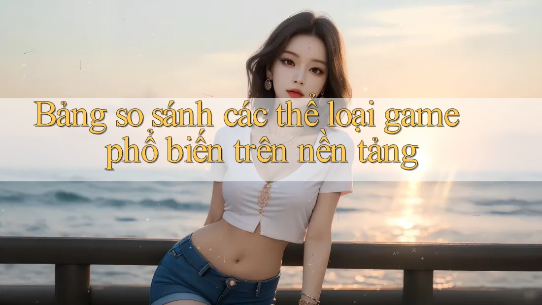 Bảng so sánh các thể loại game phổ biến trên nền tảng Bảng so sánh các thể loại game phổ biến trên nền tảng