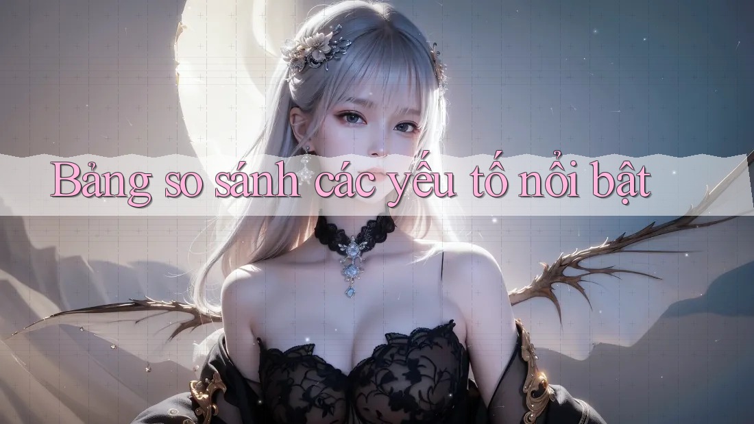 Bảng so sánh các yếu tố nổi bật Bảng so sánh các yếu tố nổi bật