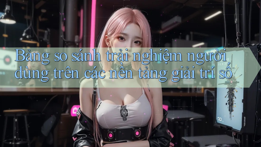 Bảng so sánh trải nghiệm người dùng trên các nền tảng giải trí số