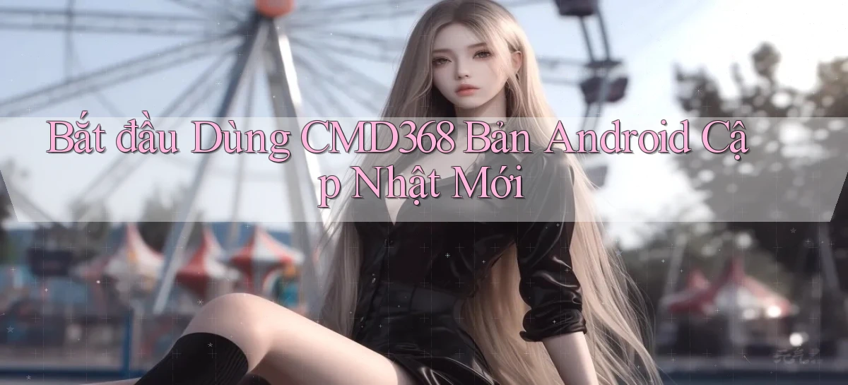 bắt đầu dùng cmd368 bản android cập nhật mới