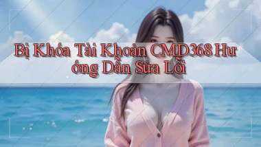 bị khóa tài khoản cmd368 hướng dẫn sửa lỗi
