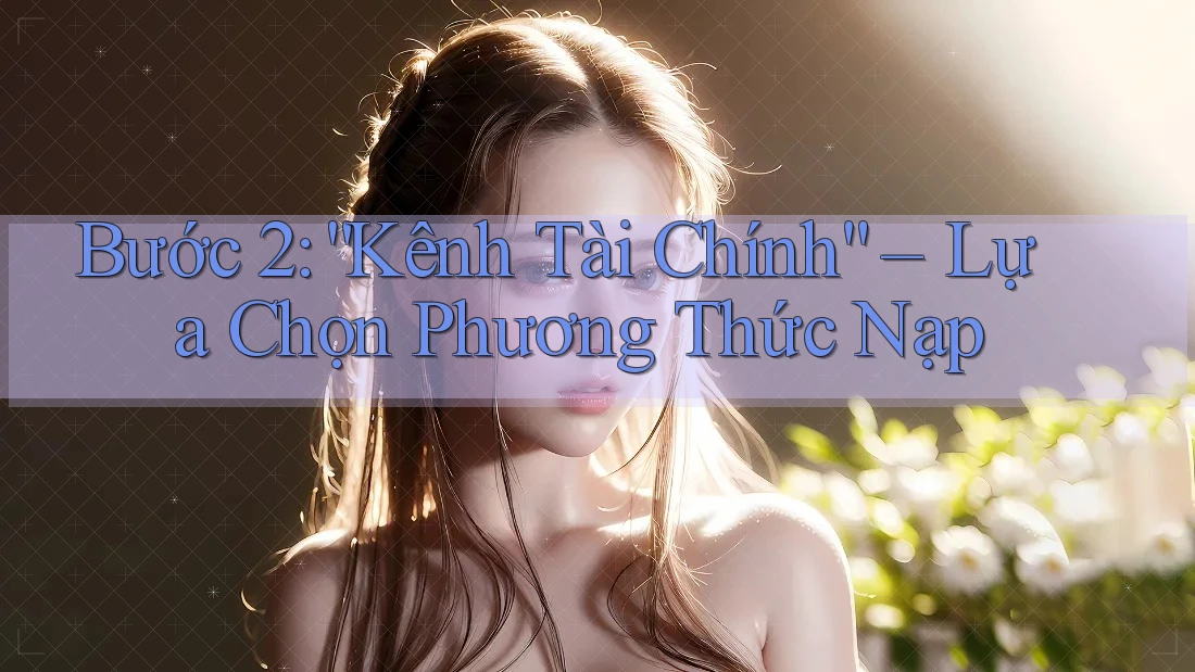 Bước 2: “Kênh Tài Chính” – Lựa Chọn Phương Thức Nạp Bước 2: “Kênh Tài Chính” – Lựa Chọn Phương Thức Nạp