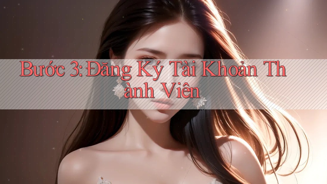 Bước 3: Đăng Ký Tài Khoản Thành Viên