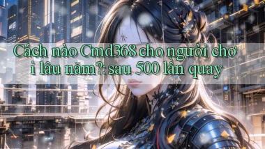Cách nào Cmd368 cho người chơi lâu năm sau 500 lần quay