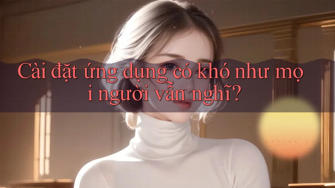 Cài đặt ứng dụng có khó như mọi người vẫn nghĩ?