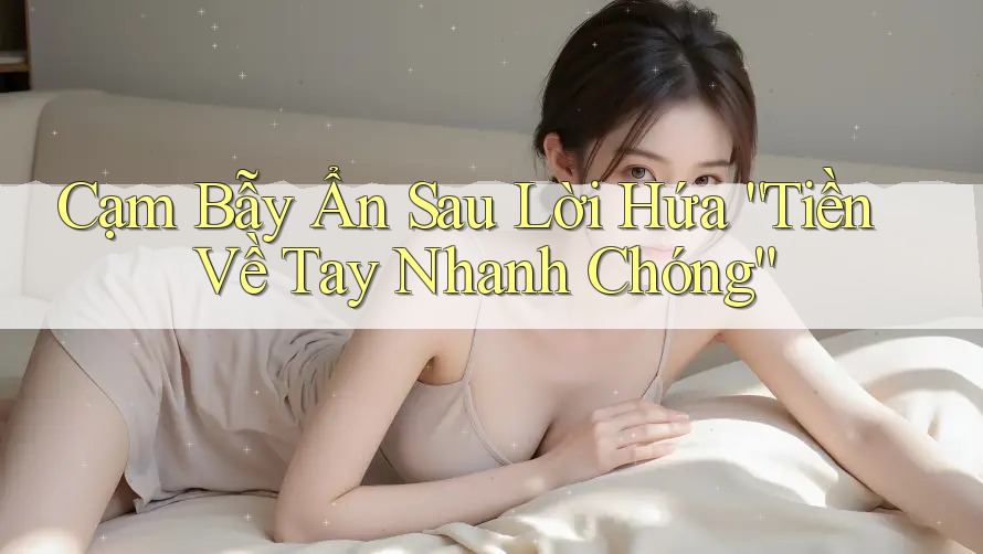 Cạm Bẫy Ẩn Sau Lời Hứa “Tiền Về Tay Nhanh Chóng” Cạm Bẫy Ẩn Sau Lời Hứa “Tiền Về Tay Nhanh Chóng”