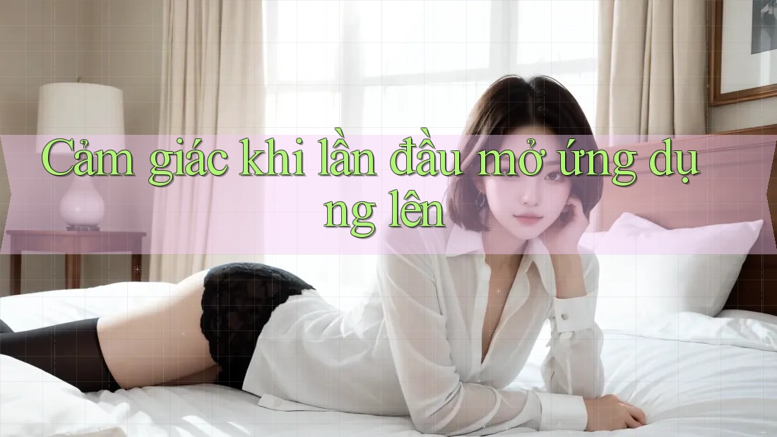 Cảm giác khi lần đầu mở ứng dụng lên Cảm giác khi lần đầu mở ứng dụng lên