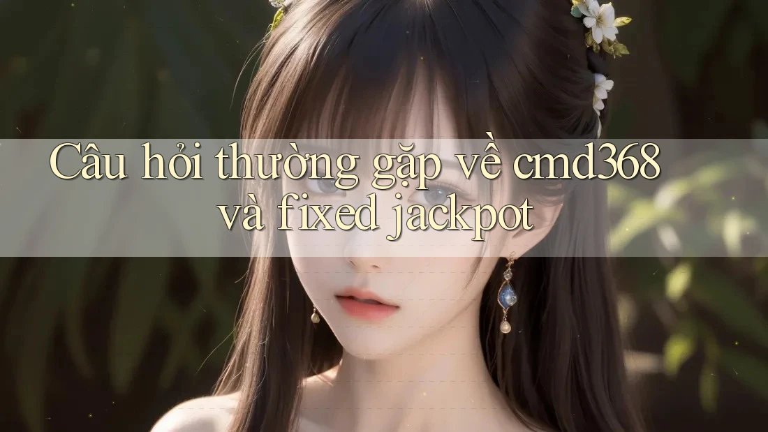Câu hỏi thường gặp về cmd368 và fixed jackpot Câu hỏi thường gặp về cmd368 và fixed jackpot