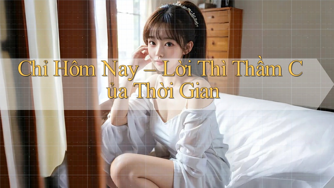 Chỉ Hôm Nay – Lời Thì Thầm Của Thời Gian Chỉ Hôm Nay – Lời Thì Thầm Của Thời Gian