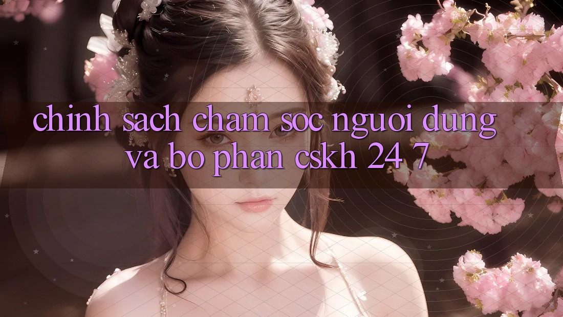 Chính Sách Chăm Sóc Người dùng Và Bộ phận CSKH 24/7