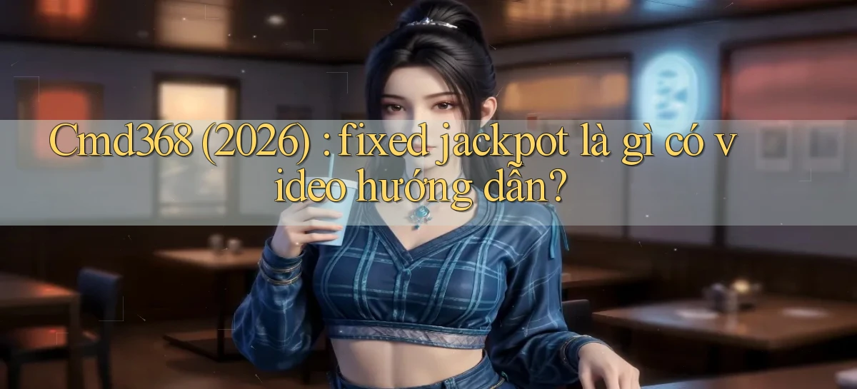 Cmd368 (2026) fixed jackpot là gì có video hướng dẫn