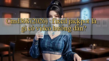 Cmd368 (2026) fixed jackpot là gì có video hướng dẫn