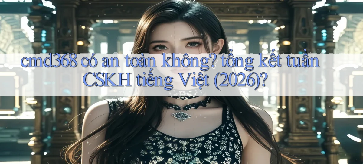 cmd368 có an toàn không tổng kết tuần CSKH tiếng Việt (2026)