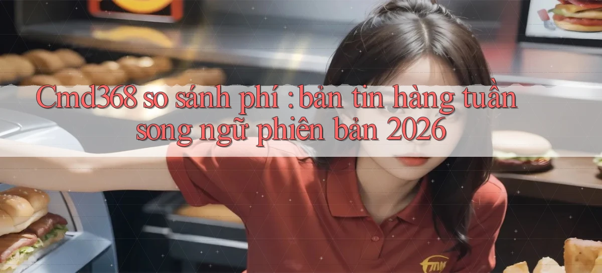 Cmd368 so sánh phí bản tin hàng tuần song ngữ phiên bản 2026
