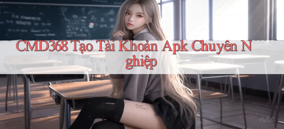 cmd368  tạo tài khoản apk chuyên nghiệp