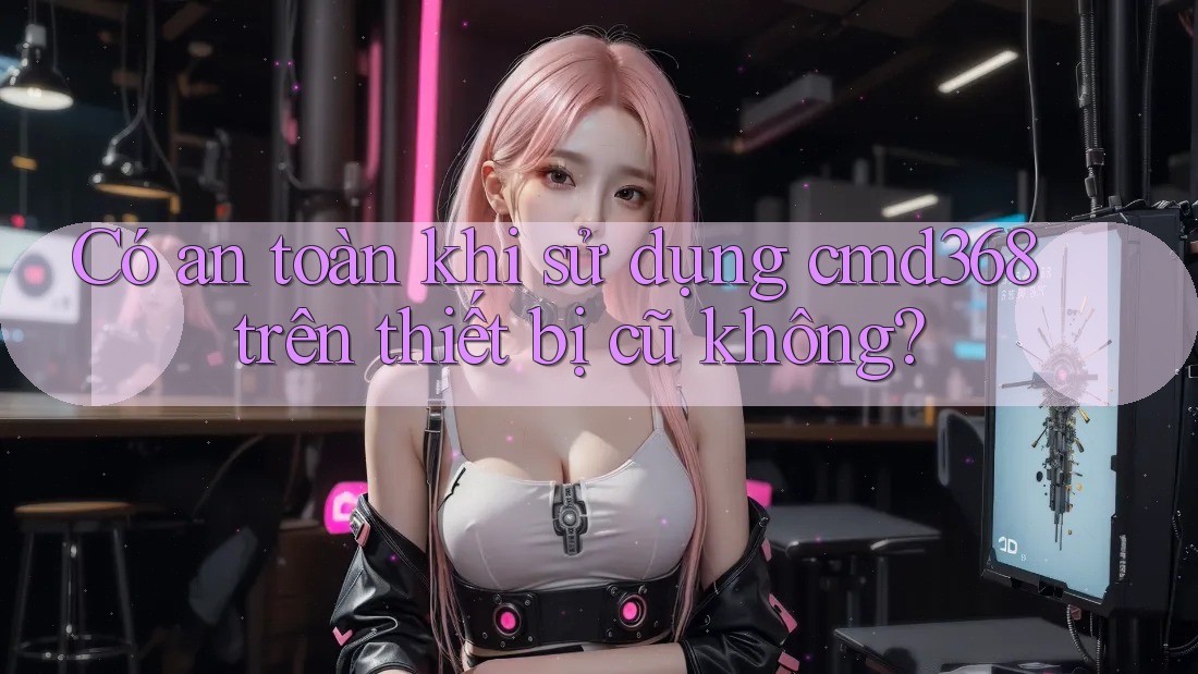 Có an toàn khi sử dụng cmd368 trên thiết bị cũ không? Có an toàn khi sử dụng cmd368 trên thiết bị cũ không?