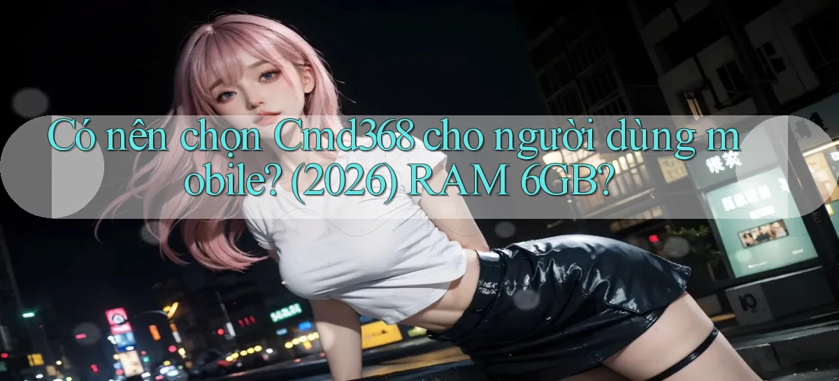 Có nên chọn Cmd368 cho người dùng mobile (2026) RAM 6GB