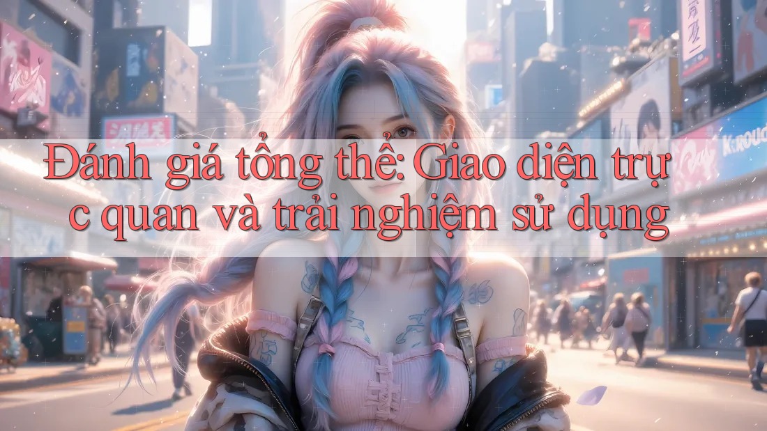 Đánh giá tổng thể: Giao diện trực quan và trải nghiệm sử dụng Đánh giá tổng thể: Giao diện trực quan và trải nghiệm sử dụng