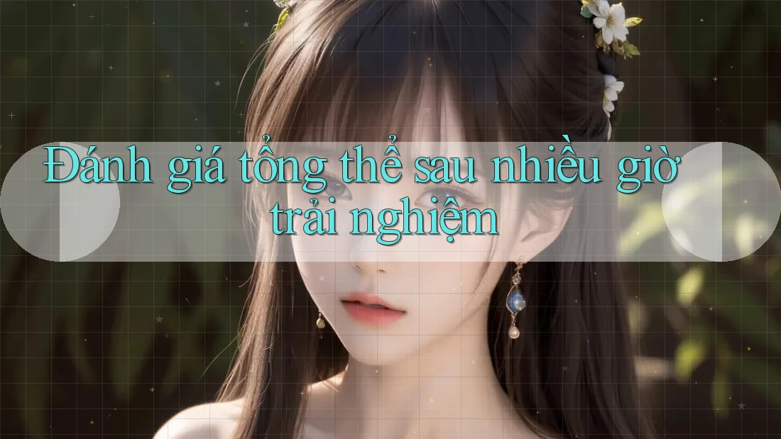 Đánh giá tổng thể sau nhiều giờ trải nghiệm Đánh giá tổng thể sau nhiều giờ trải nghiệm