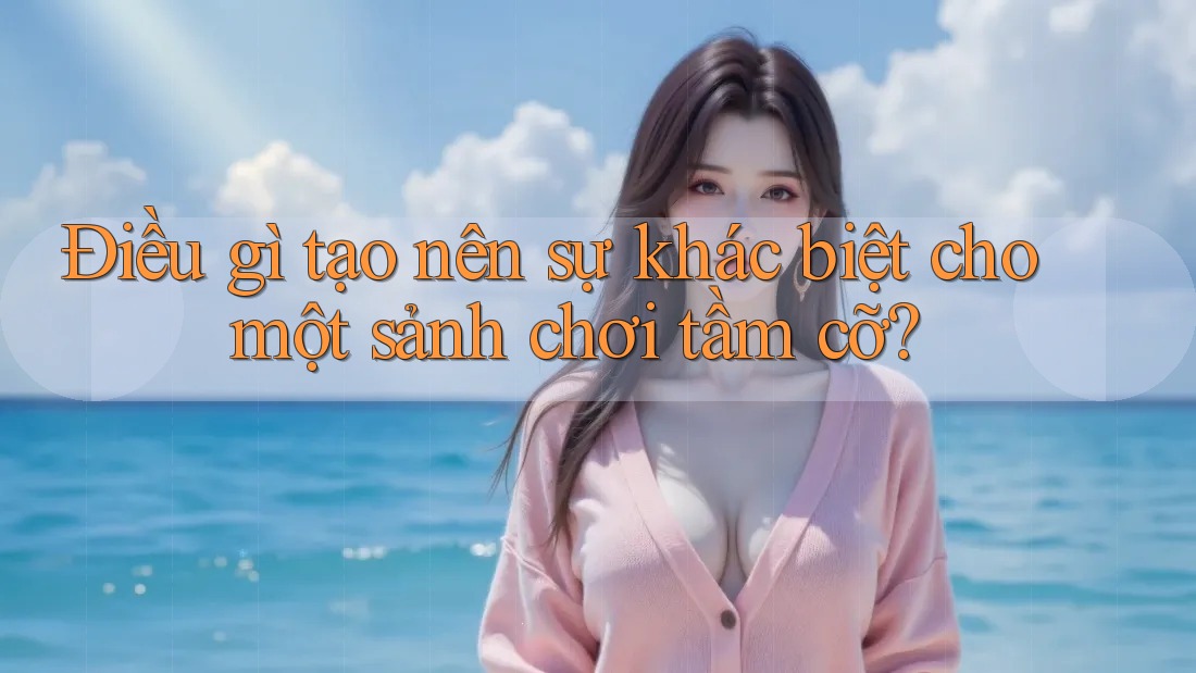Điều gì tạo nên sự khác biệt cho một sảnh chơi tầm cỡ? Điều gì tạo nên sự khác biệt cho một sảnh chơi tầm cỡ?