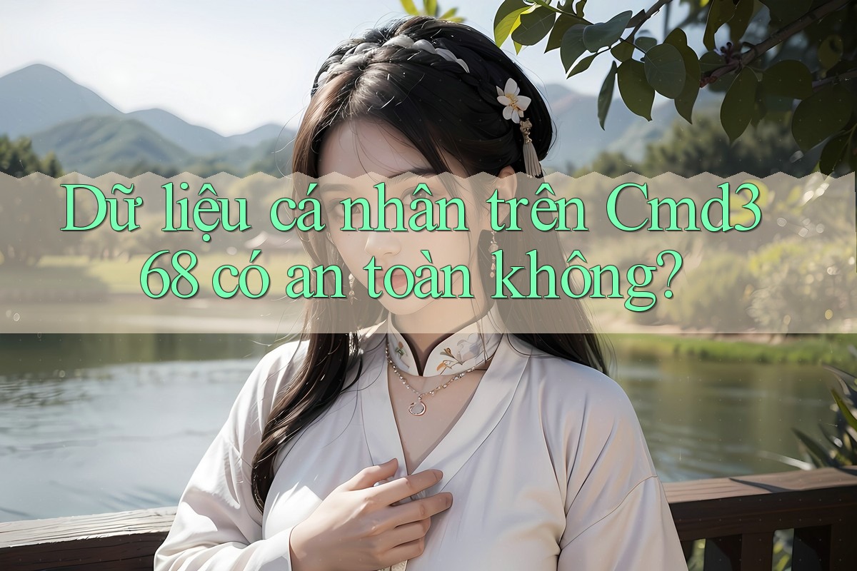 Dữ liệu cá nhân trên Cmd368 có an toàn không? Dữ liệu cá nhân trên Cmd368 có an toàn không?