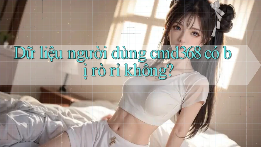 Dữ liệu người dùng cmd368 có bị rò rỉ không? Dữ liệu người dùng cmd368 có bị rò rỉ không?