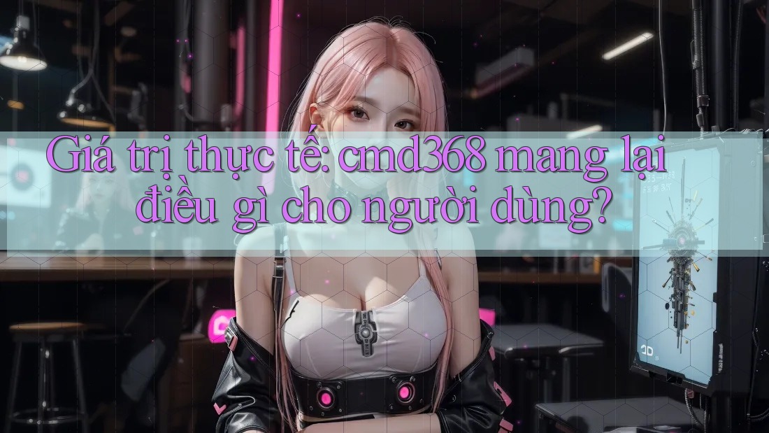 Giá trị thực tế: cmd368 mang lại điều gì cho người dùng?