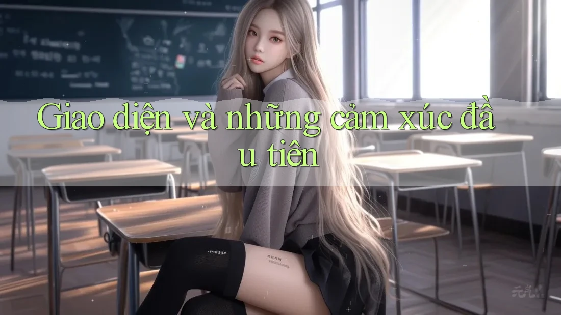Giao diện và những cảm xúc đầu tiên Giao diện và những cảm xúc đầu tiên