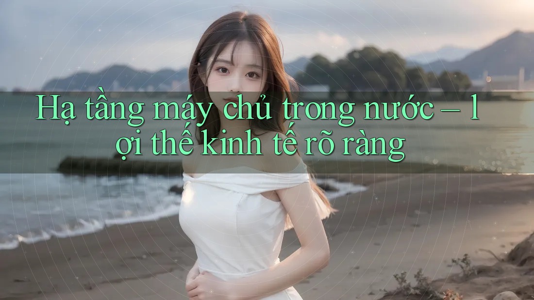 Hạ tầng máy chủ trong nước – lợi thế kinh tế rõ ràng