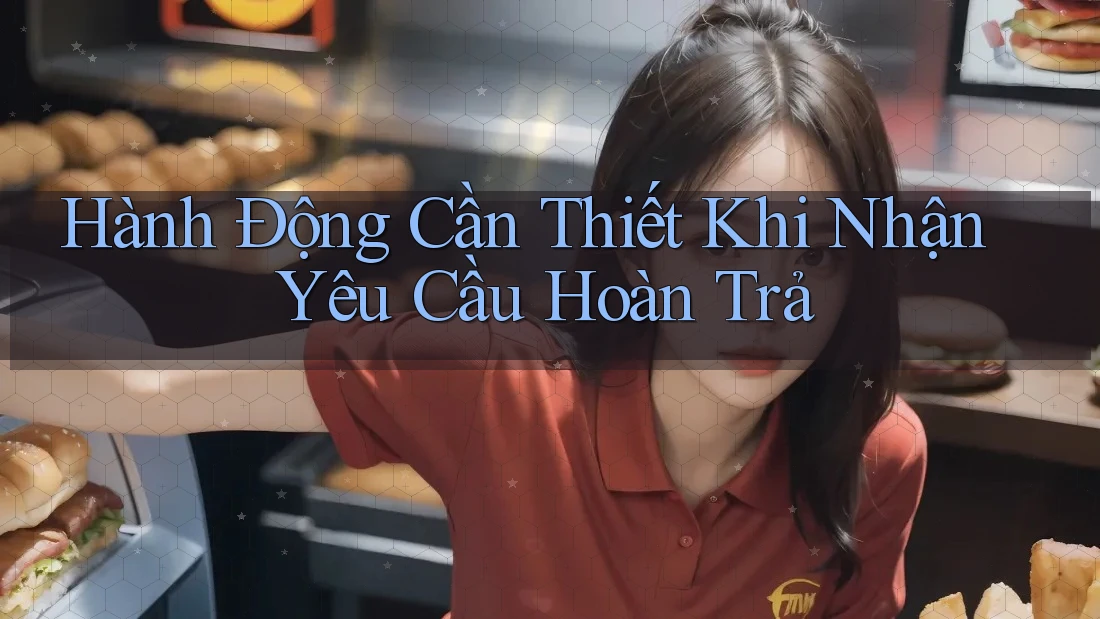 Hành Động Cần Thiết Khi Nhận Yêu Cầu Hoàn Trả