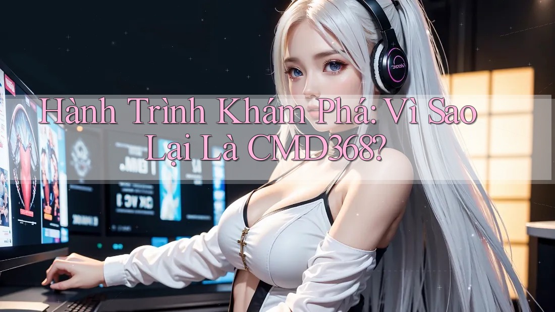 Hành Trình Khám Phá: Vì Sao Lại Là CMD368? Hành Trình Khám Phá: Vì Sao Lại Là CMD368?