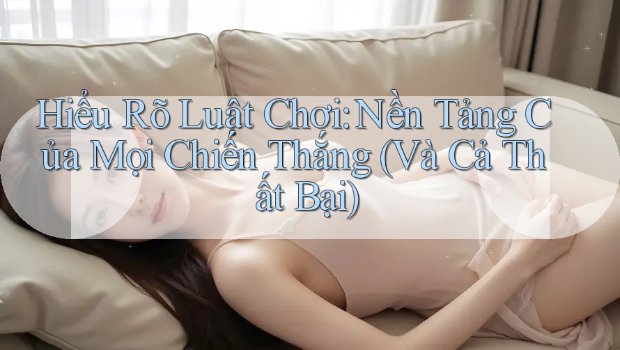 Hiểu Rõ Luật Chơi: Nền Tảng Của Mọi Chiến Thắng (Và Cả Thất Bại) Hiểu Rõ Luật Chơi: Nền Tảng Của Mọi Chiến Thắng (Và Cả Thất Bại)