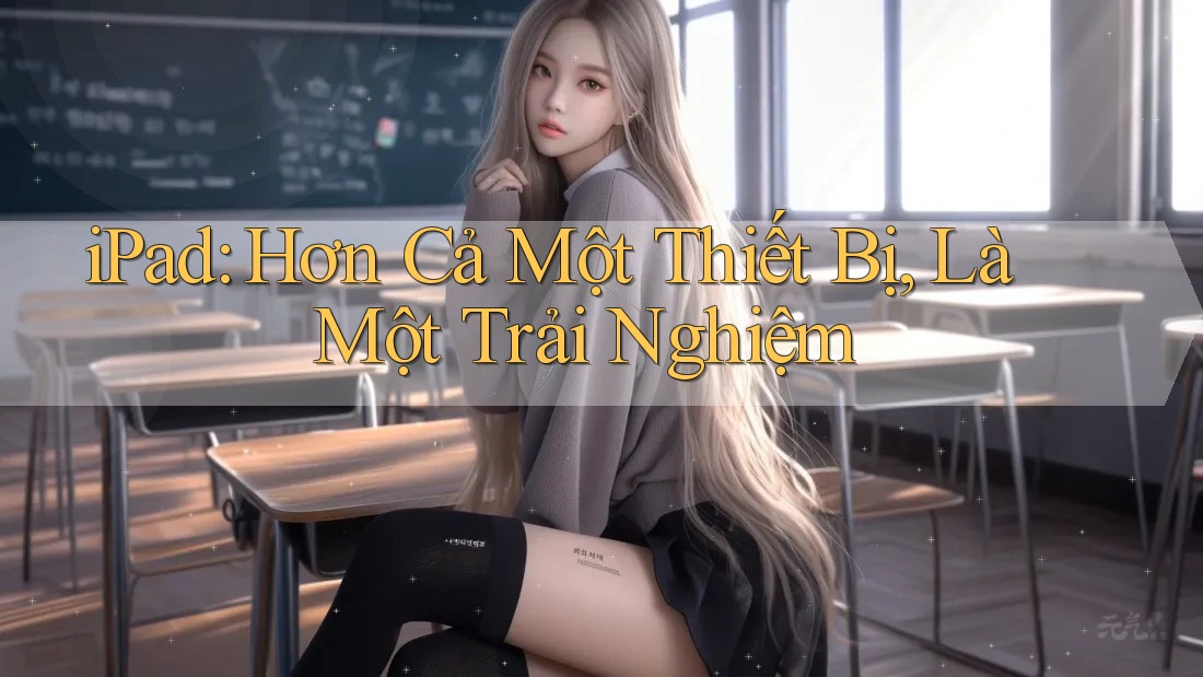iPad: Hơn Cả Một Thiết Bị, Là Một Trải Nghiệm iPad: Hơn Cả Một Thiết Bị, Là Một Trải Nghiệm