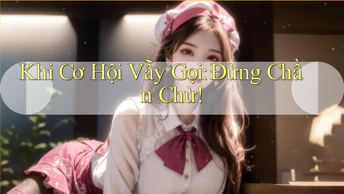 Khi Cơ Hội Vẫy Gọi: Đừng Chần Chừ! Khi Cơ Hội Vẫy Gọi: Đừng Chần Chừ!
