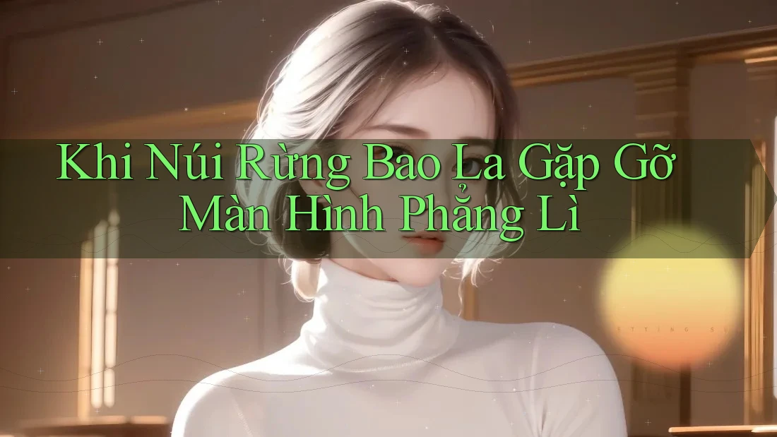 Khi Núi Rừng Bao La Gặp Gỡ Màn Hình Phẳng Lì