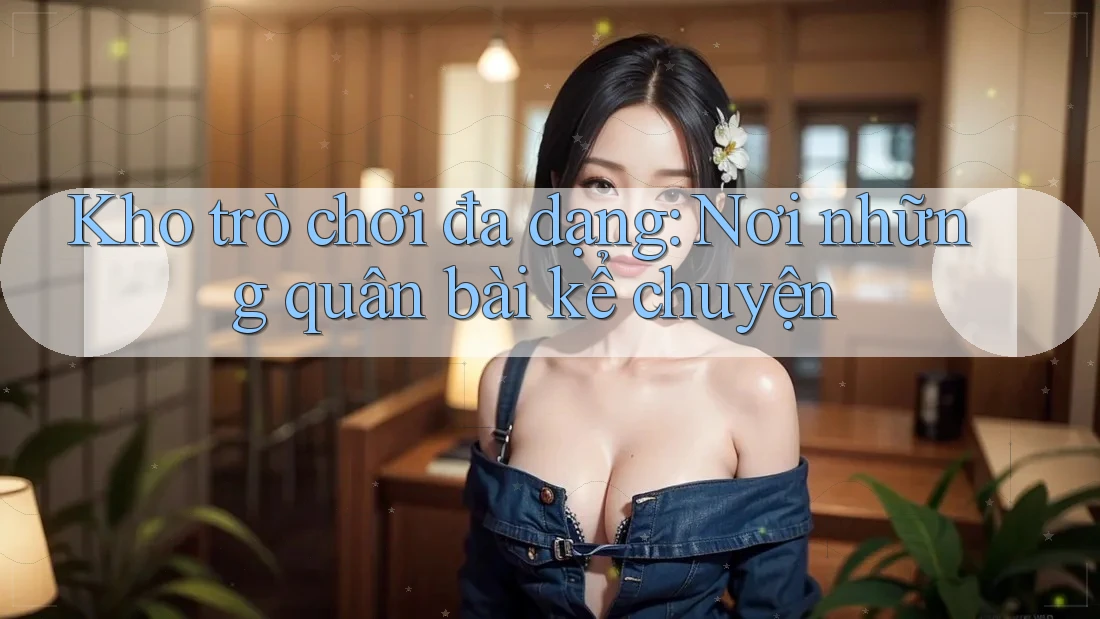 Kho trò chơi đa dạng: Nơi những quân bài kể chuyện
