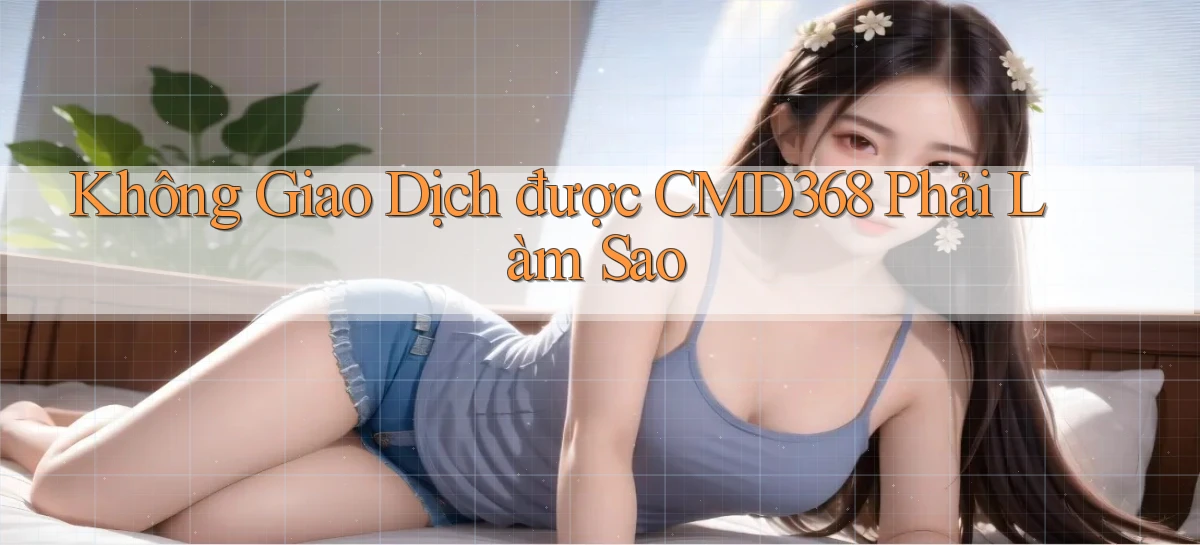không giao dịch được cmd368 phải làm sao