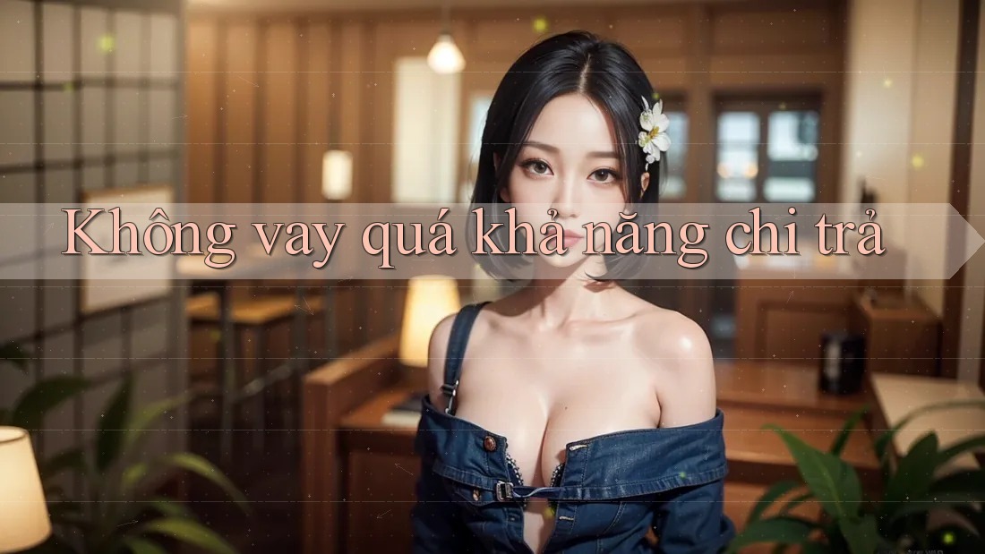 Không vay quá khả năng chi trả