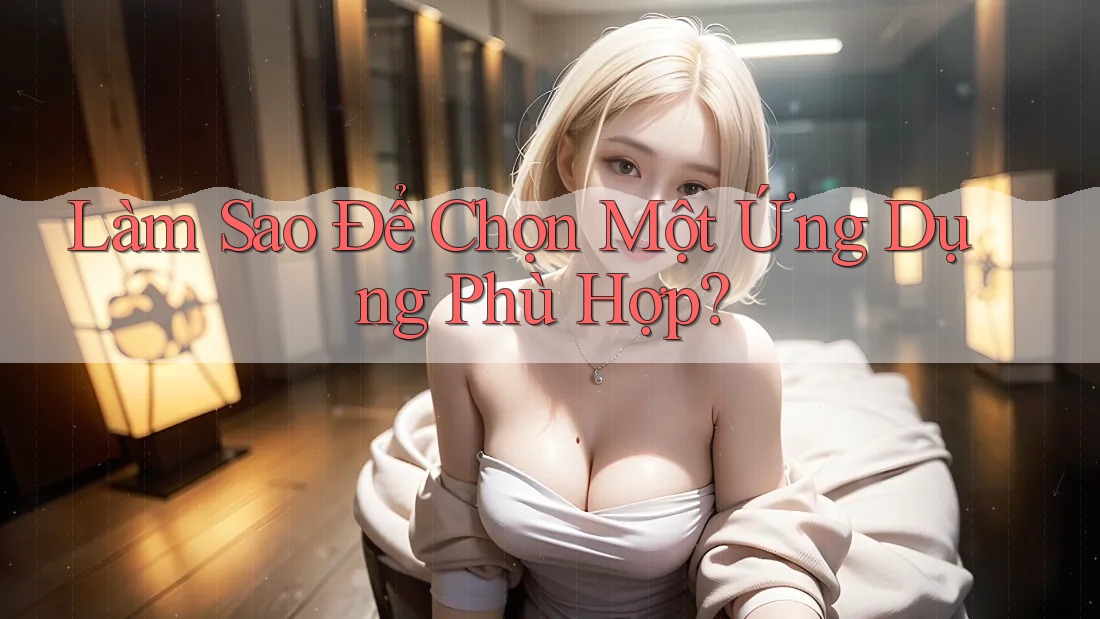 Làm Sao Để Chọn Một Ứng Dụng Phù Hợp? Làm Sao Để Chọn Một Ứng Dụng Phù Hợp?