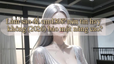 Làm sao để cmd368 nên tin hay không (2026) bảo mật nâng cao