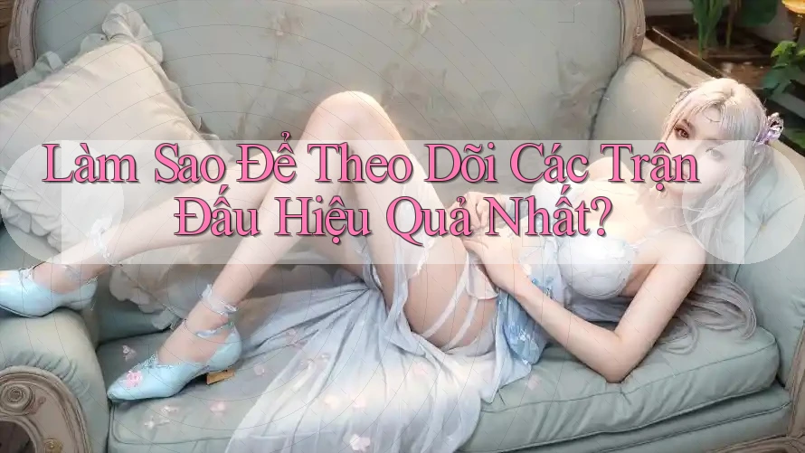 Làm Sao Để Theo Dõi Các Trận Đấu Hiệu Quả Nhất?