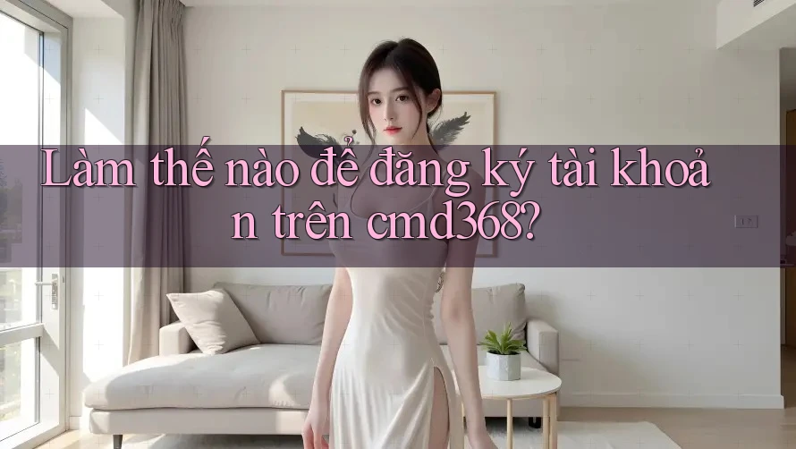 Làm thế nào để đăng ký tài khoản trên Cmd368? Làm thế nào để đăng ký tài khoản trên Cmd368?