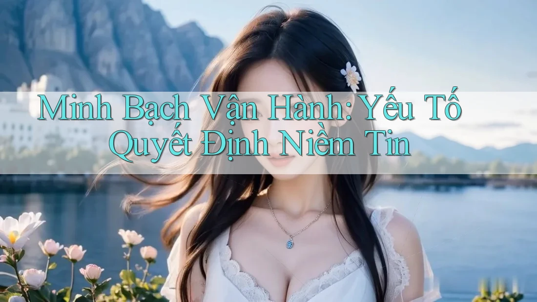 Minh Bạch Vận Hành: Yếu Tố Quyết Định Niềm Tin Minh Bạch Vận Hành: Yếu Tố Quyết Định Niềm Tin