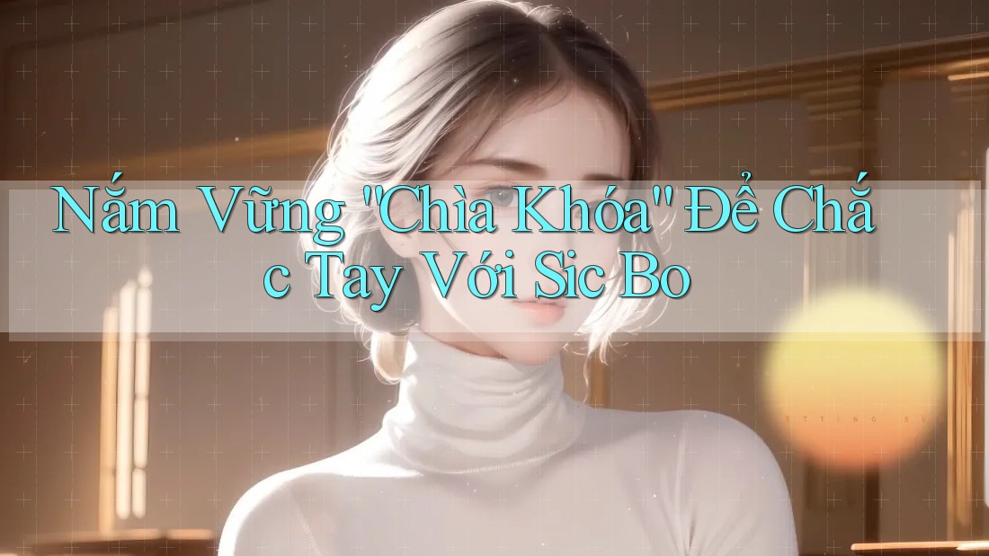 Nắm Vững “Chìa Khóa” Để Chắc Tay Với Sic Bo Nắm Vững “Chìa Khóa” Để Chắc Tay Với Sic Bo