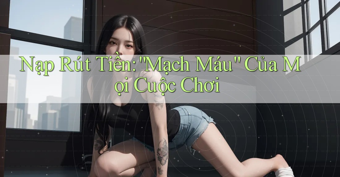 Nạp Rút Tiền: “Mạch Máu” Của Mọi Cuộc Chơi