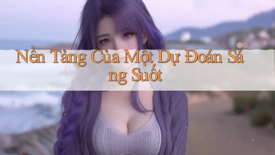 Nền Tảng Của Một Dự Đoán Sáng Suốt Nền Tảng Của Một Dự Đoán Sáng Suốt